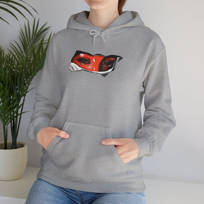 Unisex Heavy Blend Hoodie with Eye for Eye- Design - 100% Quality
