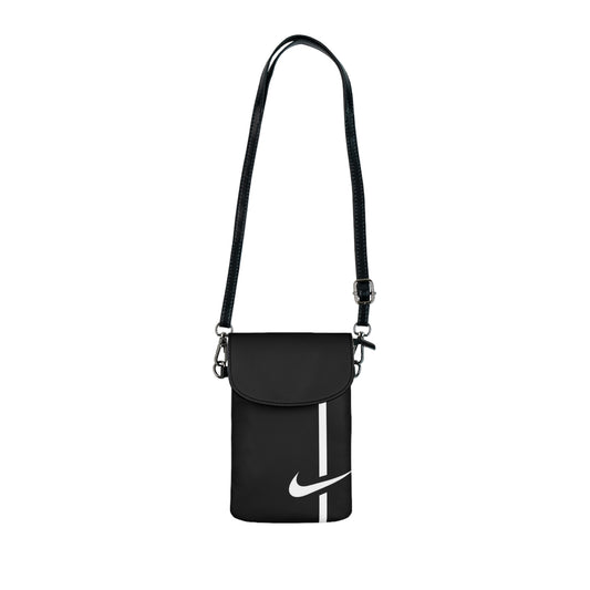 Stylish Small Cell Phone Wallet with Adjustable Strap