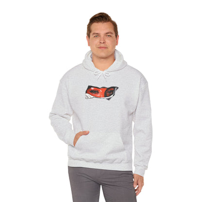 Unisex Heavy Blend Hoodie with Eye for Eye- Design - 100% Quality